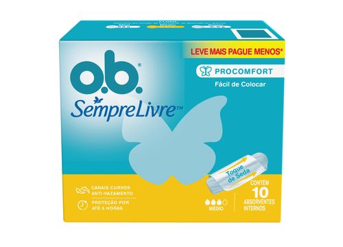 O.B Johnsons Procomfort Médio C/ 10 Unidades