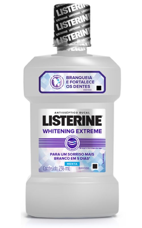 Enxaguante Bucal Listerine Whitening Extreme 236Ml