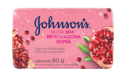 Sabonete Barra Adulto Romã 80G Johnsons