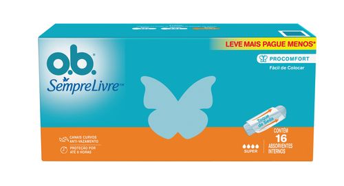 O.B Johnsons Procomfort Super Leve C/ 16 Unidades