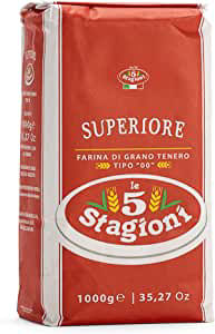 Farinha Italiana Superiore Tipo 00 1Kg Le 5 Stagioni
