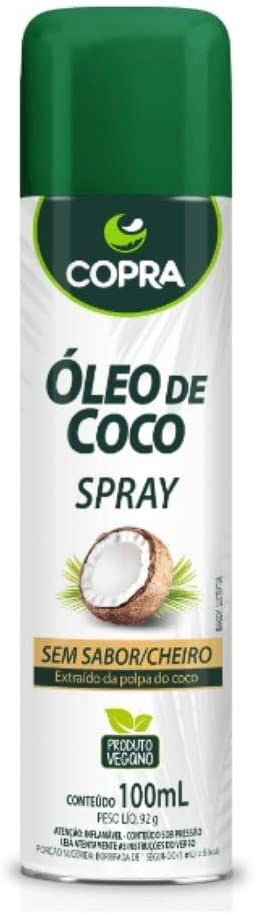 Óleo De Coco Sem Sabor Spray Copra 100ml