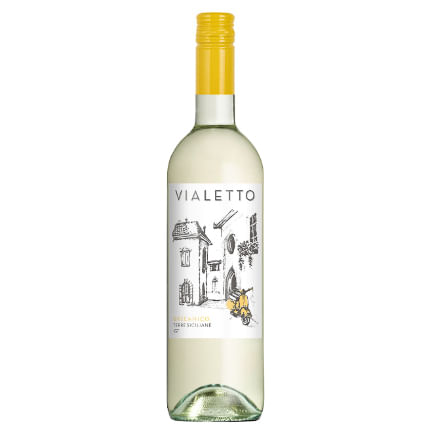 Vinho Italiano Vialetto Grecanico T. Siciliane 2020 750Ml