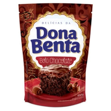 Mistura De Bolo Dona Benta Chocolate 450G