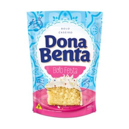 Mistura De Bolo Dona Benta Festa 450G
