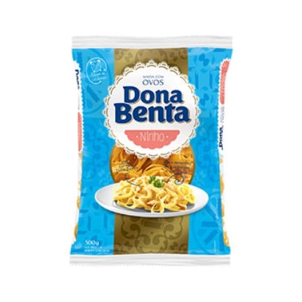Macarrão Com Ovos Ninho Dona Benta 500G