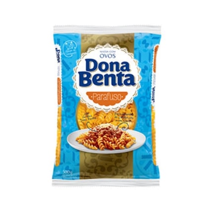Macarrão Com Ovos Parafuso Dona Benta 500G