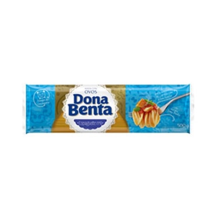 Macarrão Com Ovos Espaguete Dona Benta 500G