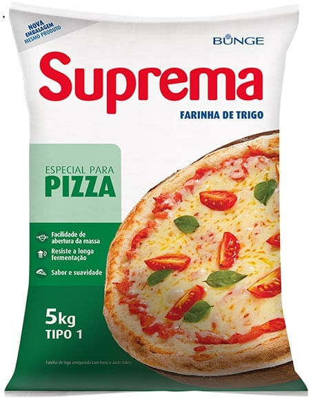 Farinha De Trigo Pizza Especial Suprema 5Kg Bunge