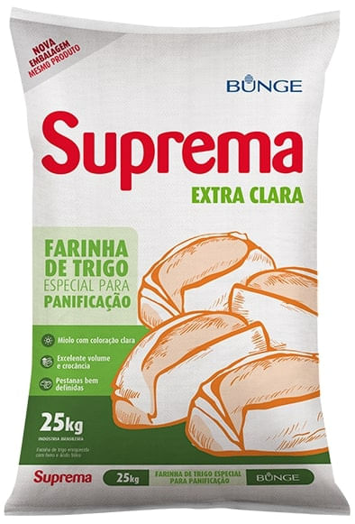 Farinha De Trigo Extra Clara Suprema 25Kg Bunge