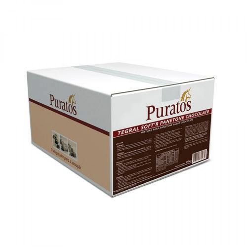 Mistura De Panetone Chocolate Tegral Softr 20Kg Puratos