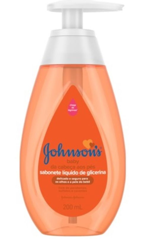 Sabonete Líquido Baby Cabeça Aos Pés 200Ml Johnsons