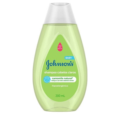 Shampoo Baby Cabelo Claros 200Ml Johnsons