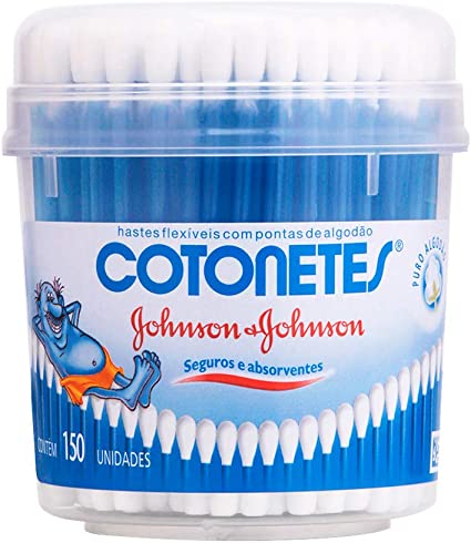Cotonetes Johnsons Pote C/ 150 Unidades