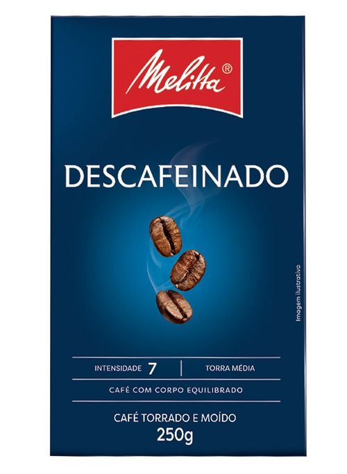 Café Melitta Descafeínado Clássico 250G