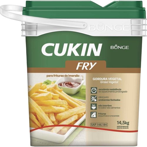 Gordura Para Fritura Cukin Fry 14,5Kg
