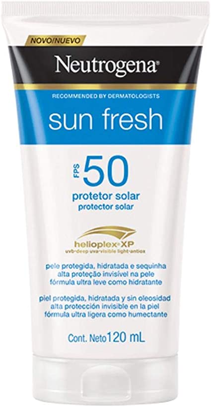 Neutrogena Protetor Solar Sun Fresh Fps50 120Ml