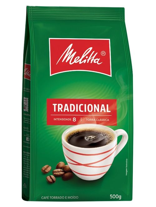 Café Pouch Melitta Tradicional 500G