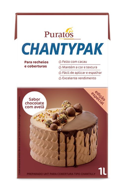 Chantilly Chantypak Chocolate 1L Puratos