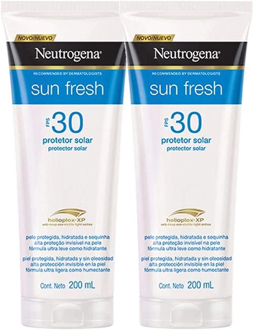 Neutrogena Protetor Solar Sun Fresh Fps30 200Ml