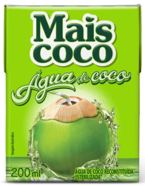 Água De Coco Mais Coco 200Ml Sococo