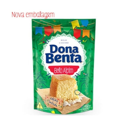 Mistura De Bolo Dona Benta Aipim 450G