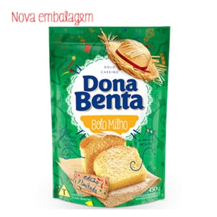 Mistura De Bolo Dona Benta Milho Verde 450G