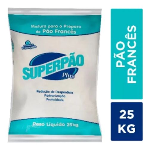 Pré Mistura Pão Francês Plus 25Kg Superpão