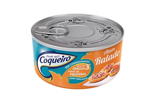 Atum Ralado Em Óleo Coqueiro 170G