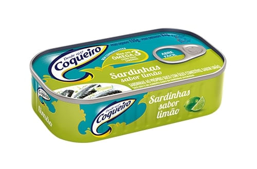 Sardinha Sabor Limão Coqueiro 125G