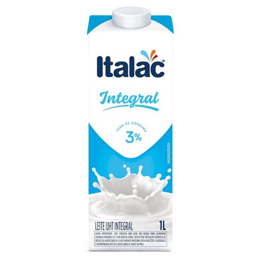 Leite Uht Integral 1L Italac