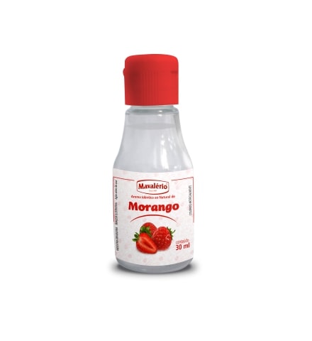 Aroma De Morango Display C/ 12 Unidades 30Ml Mavalério