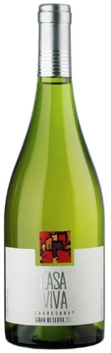 Vinho Chileno Casa Viva Grand Reserva Chardonnay 2017 750Ml