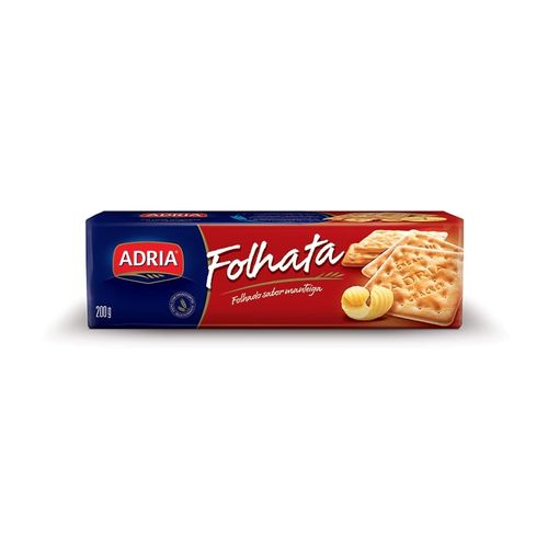 Biscoito Cracker Folhata 200g Adria