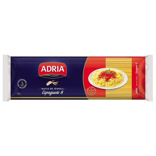 Macarrão De Sêmola Espaguete Adria 500g