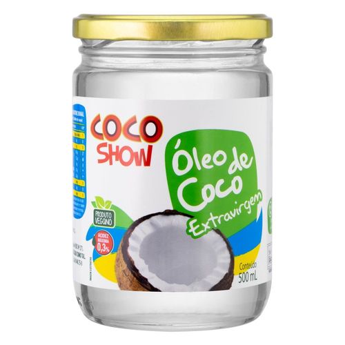 Óleo De Coco Extra Virgem Coco Show 500ml Copra