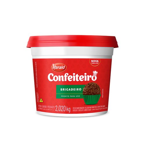 Brigadeiro Sabor Chocolate Confeiteiro Harald 2,02kg