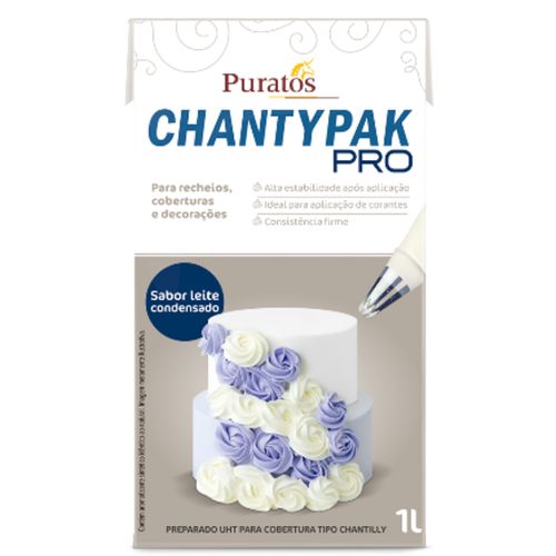 Creme Vegetal Chantypak Pró 1L Puratos