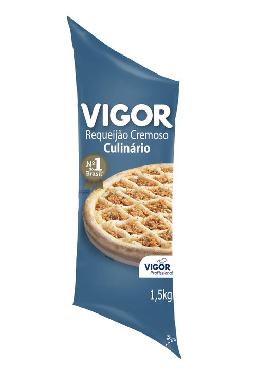 Requeijão Culinário 1,5kg Vigor