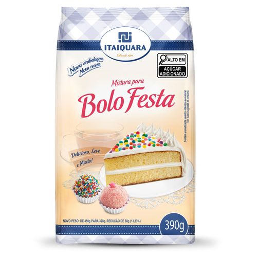 Mistura De Bolo Itaiquara Festa 390G