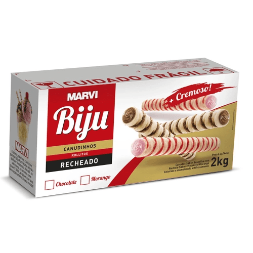 Biju Recheado Chocolate 2Kg Marvi