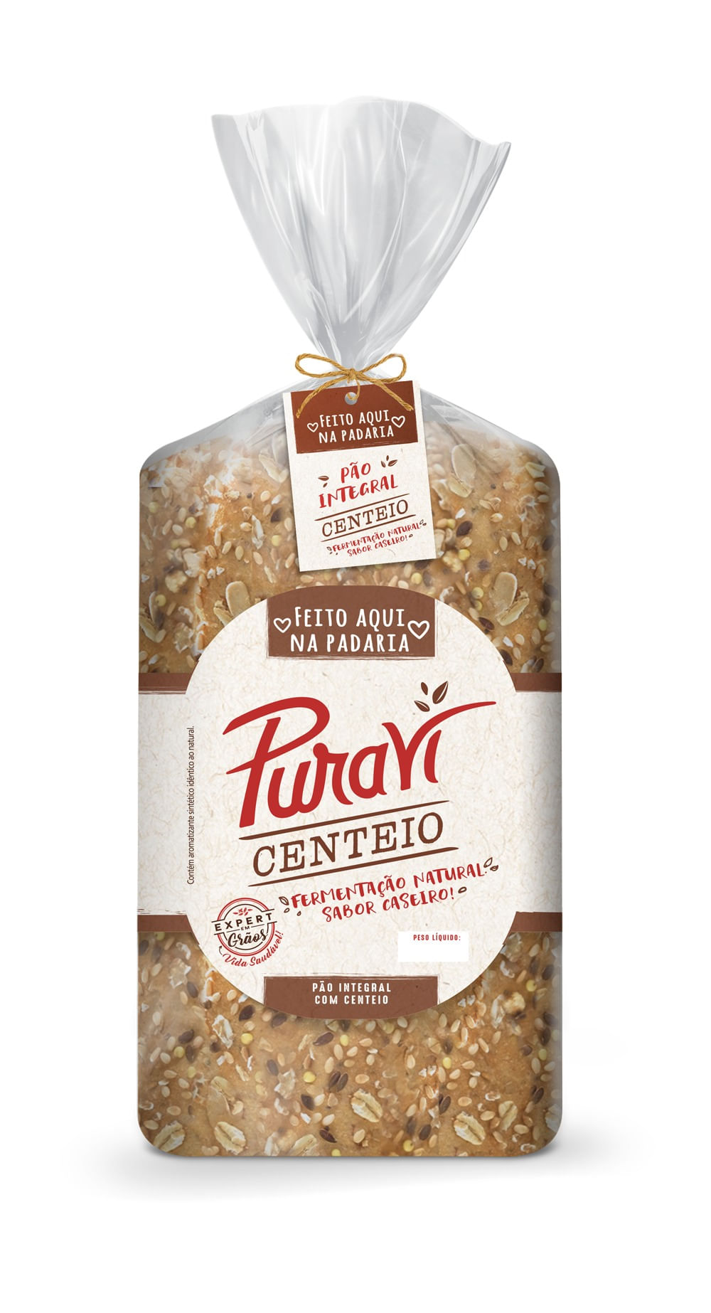 Puravi Pão Centeio 2Kg Puratos