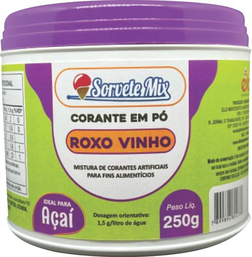 Corante Ello Roxo 250G