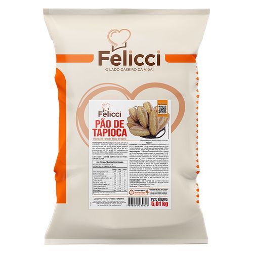 Mistura Pão De Tapioca 5,01Kg Felicci