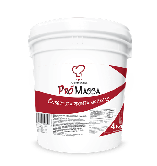 Cobertura Morango Pró Massa 4Kg Puratos