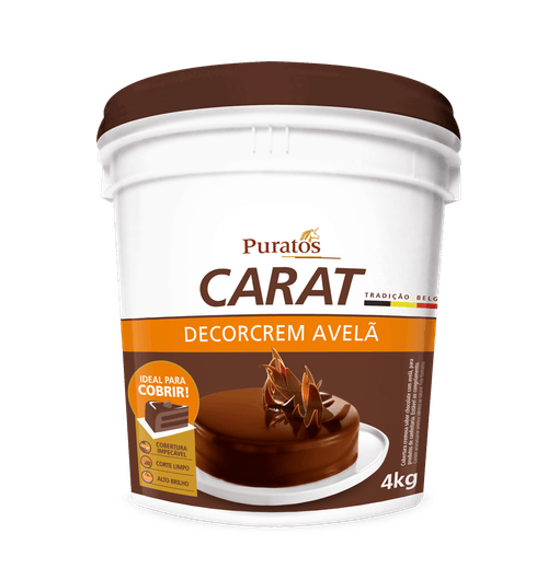 Decorcrem Avelã Carat 4Kg Puratos