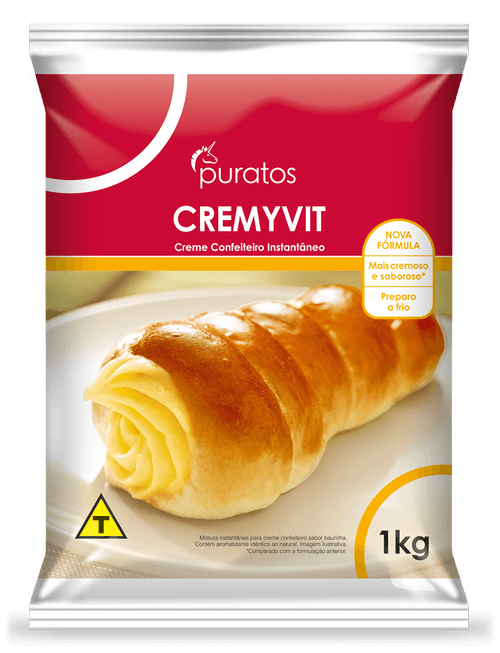 Creme Confeiteiro Cremyvit 1Kg Puratos