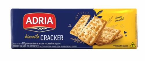 Biscoito Cracker Original 170G Adria