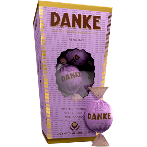 Caixa De Bombom 70% Cacau 72G Danke