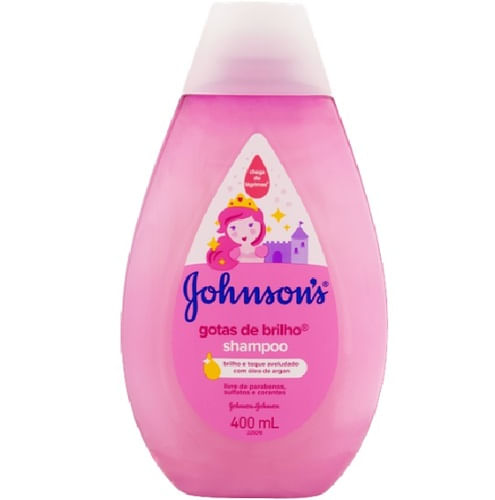 Shampoo J&J Baby Gotas De Brilho 400Ml